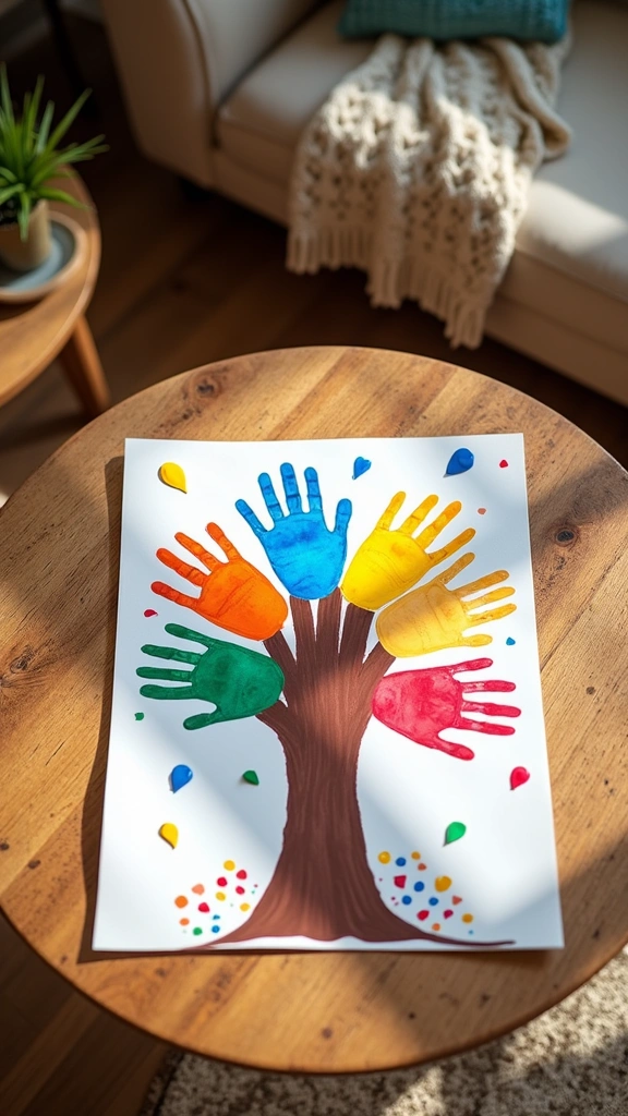 Handprint Family Tree