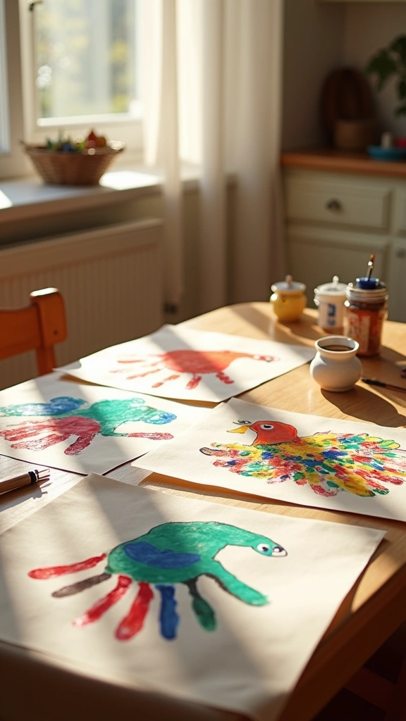 Handprint Animals