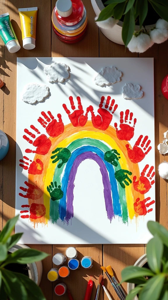 Handprint Rainbow