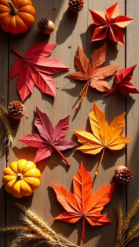 Origami Maple Leaf