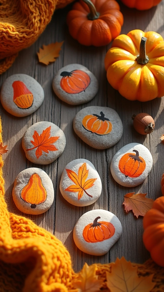 Fall Story Stones