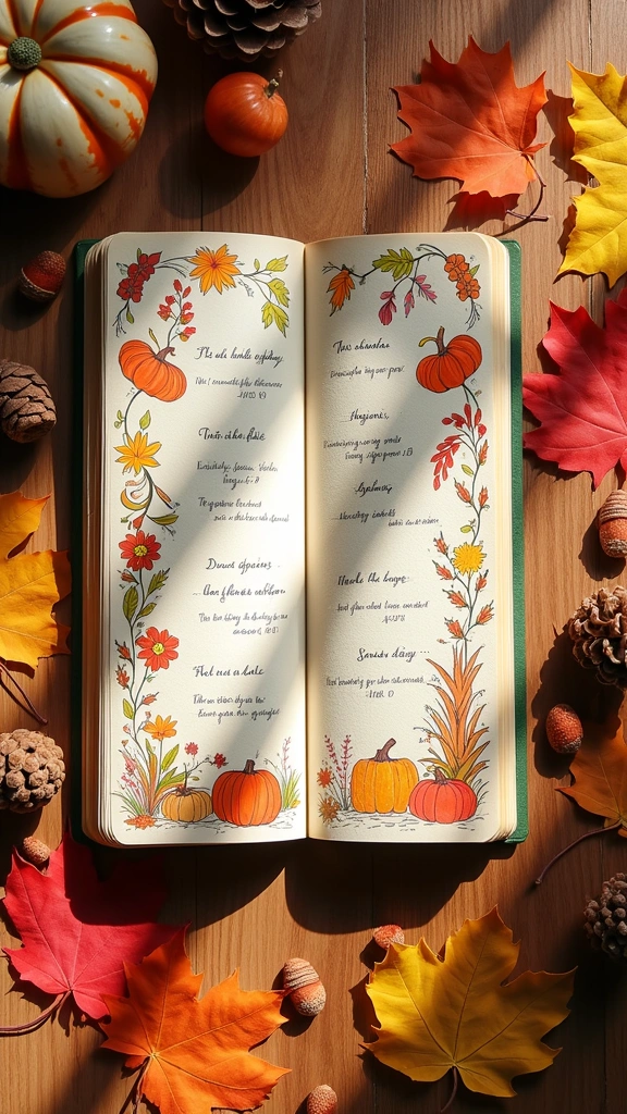 Create a Fall Nature Journal