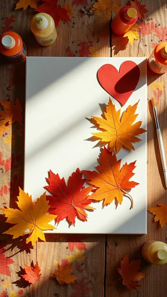Leaf Art Canvas