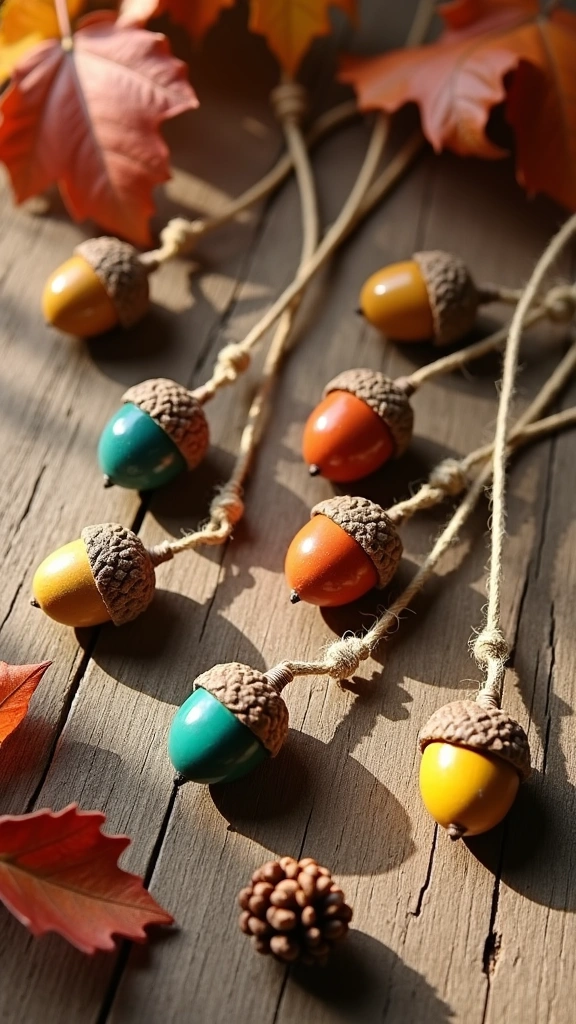 Acorn Necklaces