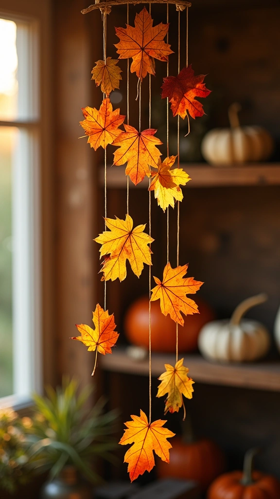 Autumn Leaf Mobile