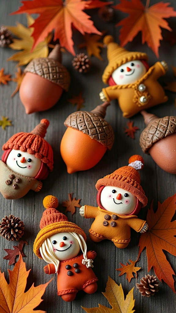 Autumn-Themed Ornaments