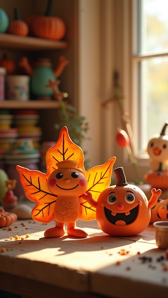 Fun Clay Figurines
