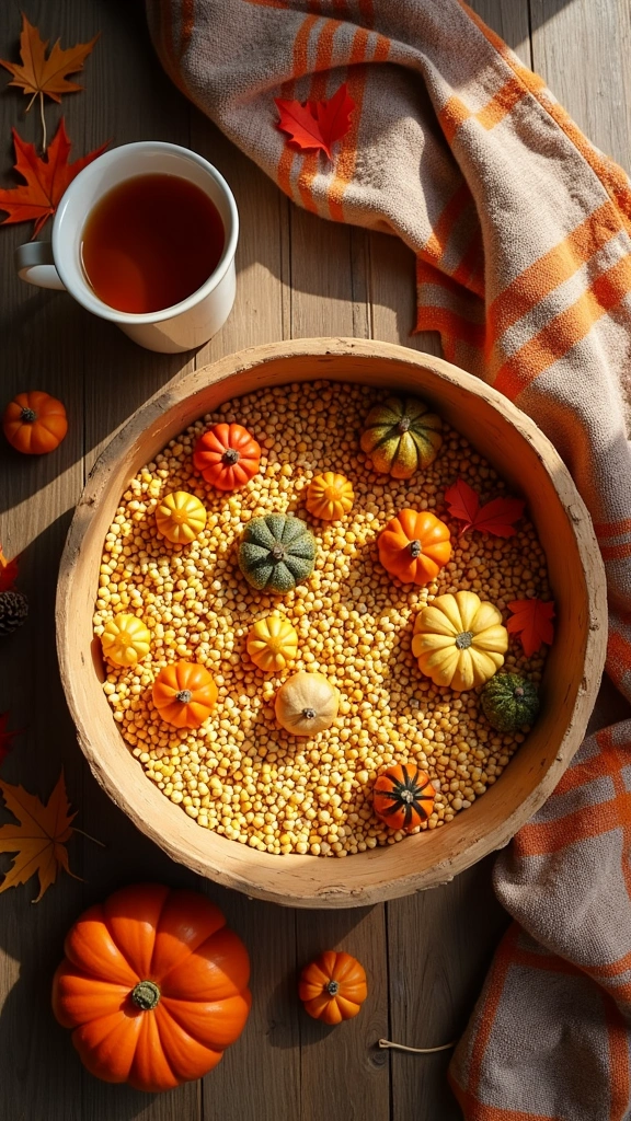 Fall Sensory Bins
