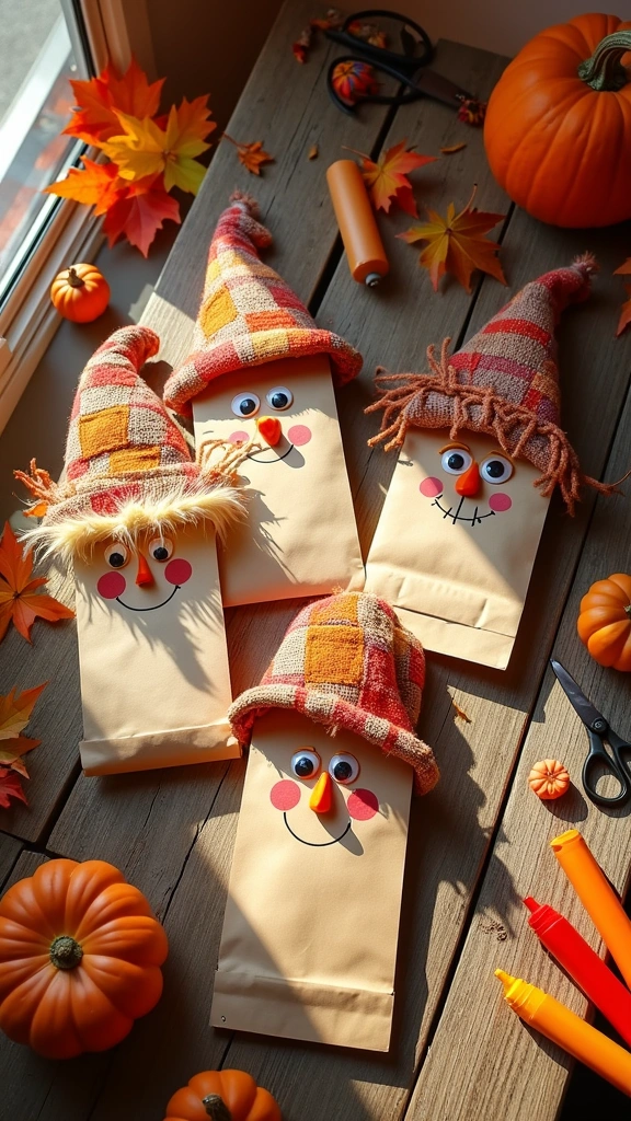 DIY Scarecrow Puppet