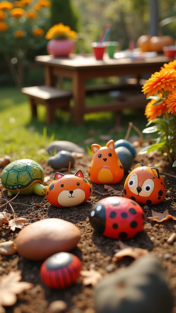 Painted Rock Animals