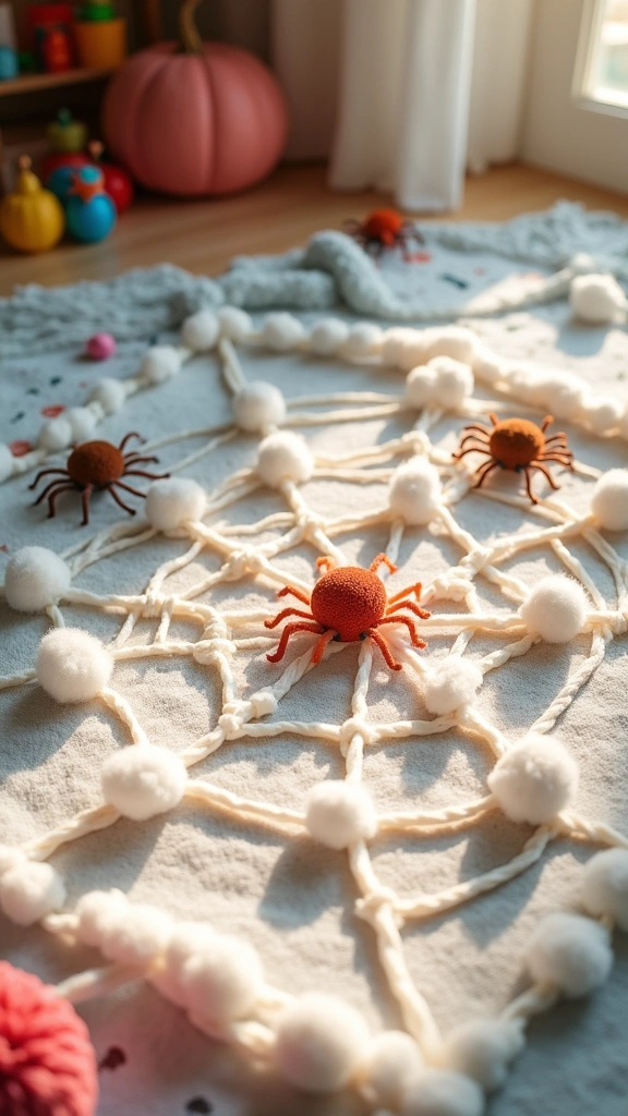 Spider Web Sensory Activity