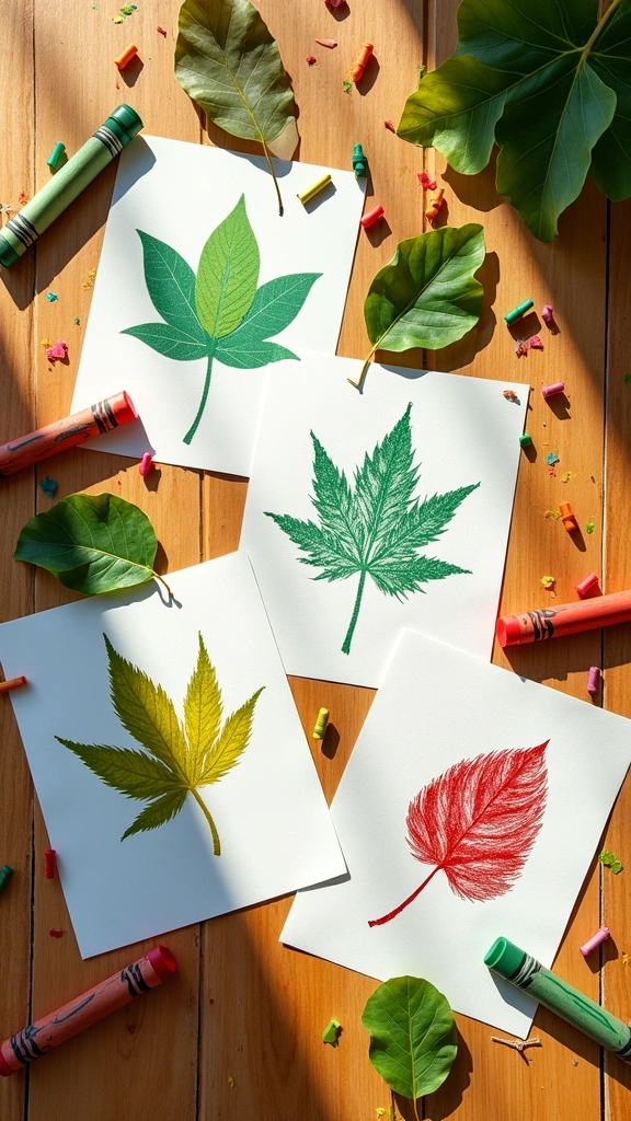 Leaf Rubbings