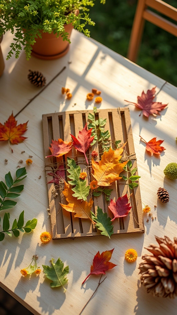 Leaf Weaving