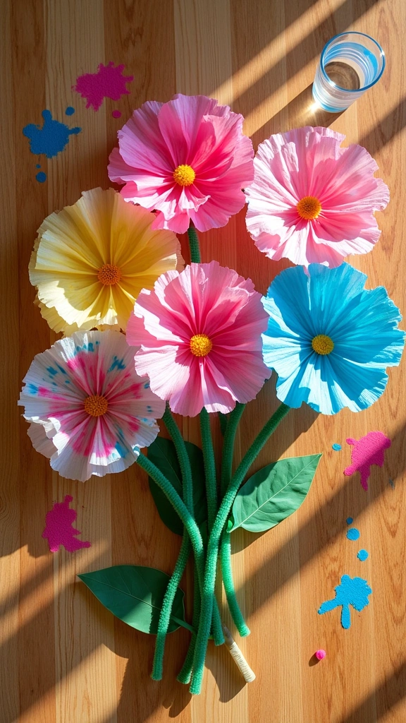 Coffee Filter Flowers