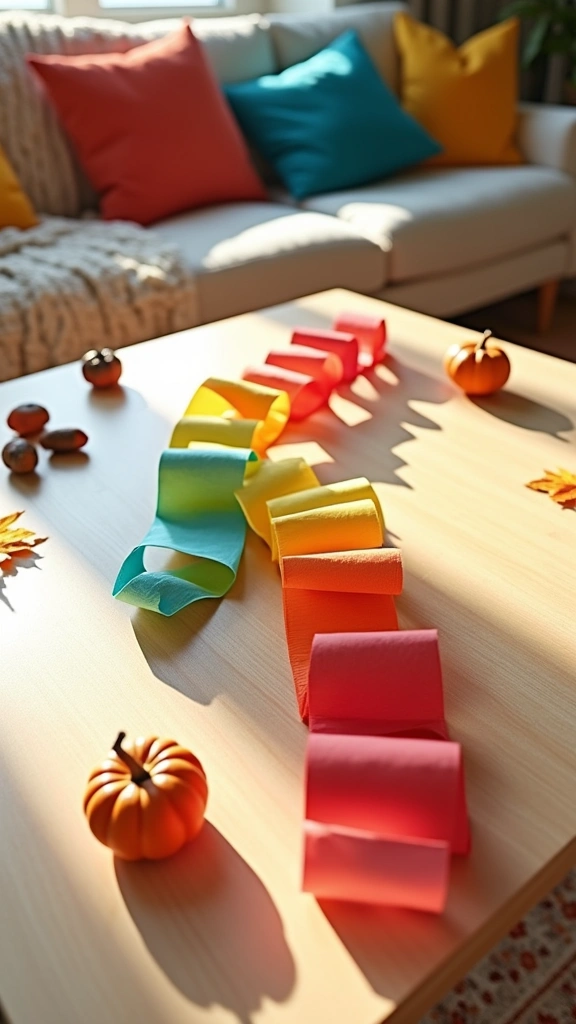 Colorful Paper Chains
