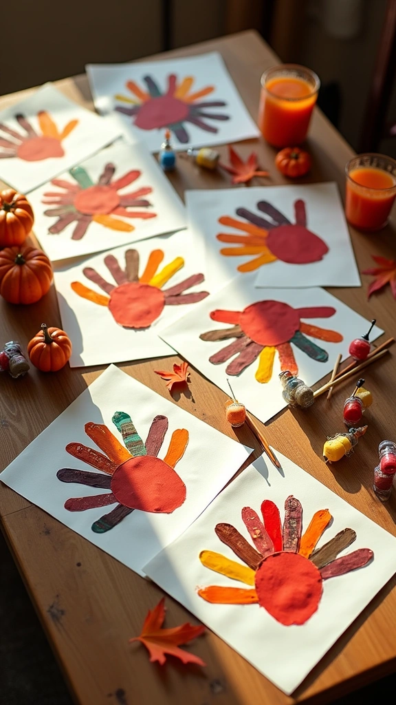 Turkey Handprints