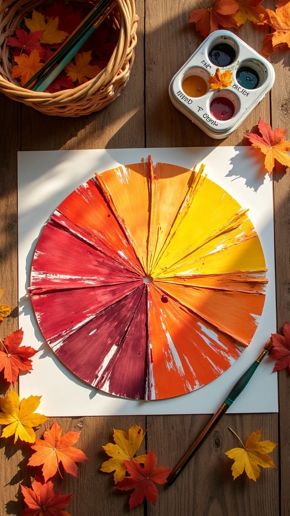 Fall Color Wheel