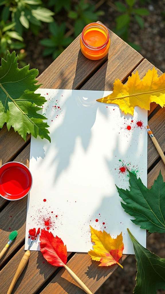 Classic Leaf Print