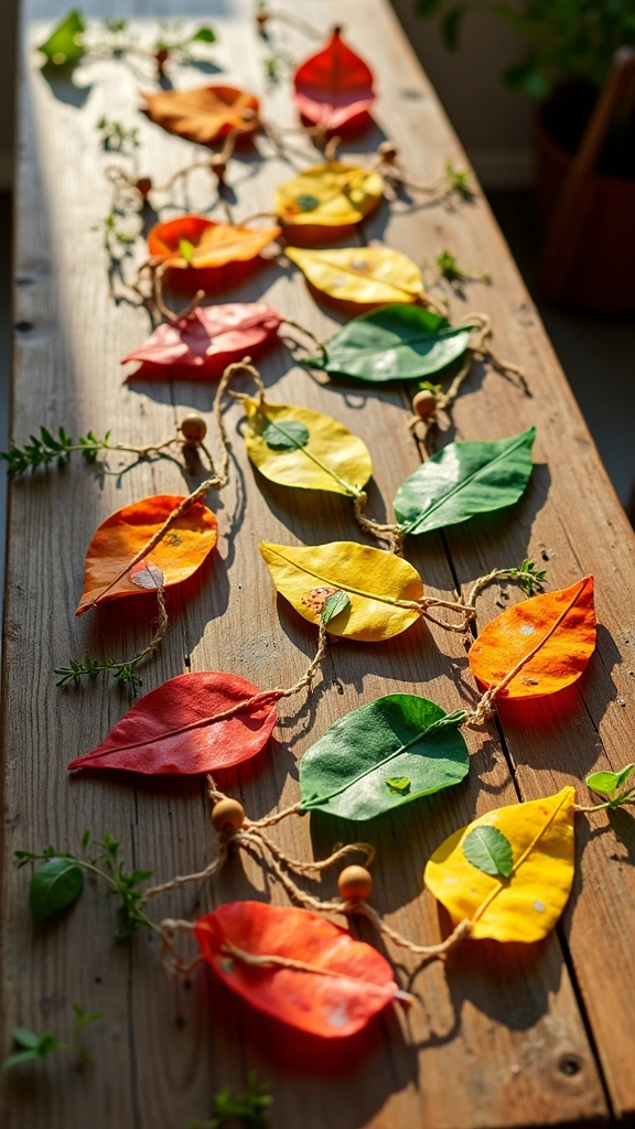 Mini Leaf Garlands