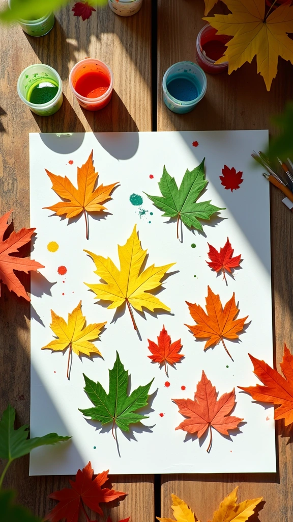 Leaf Shape Stamps