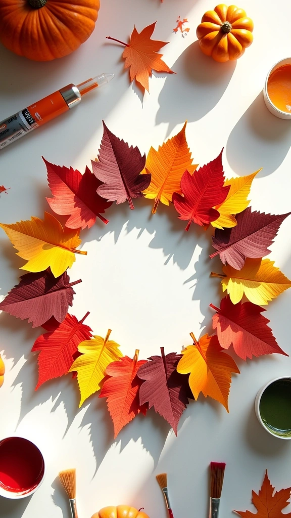 Leaf Wreaths