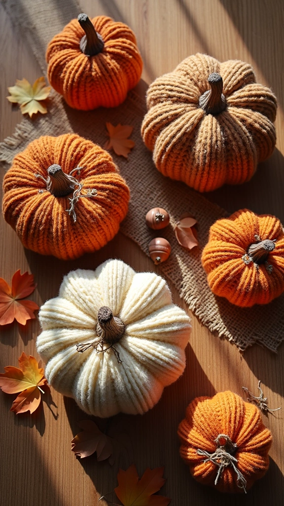Cozy Sweater Pumpkins