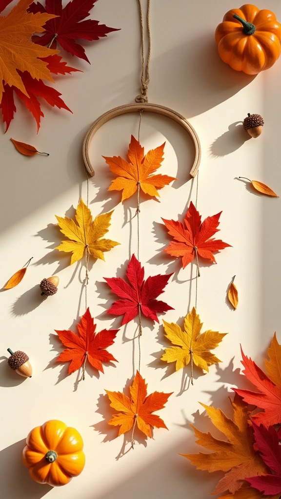 Fall Leaves Mobile