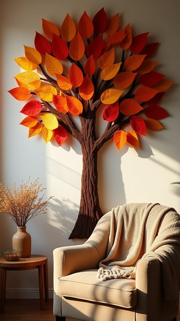 Autumn Tree Wall Hanging