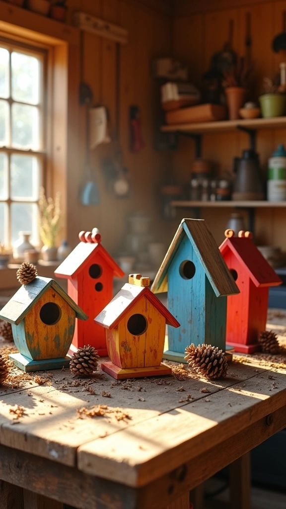 Wooden Birdhouses