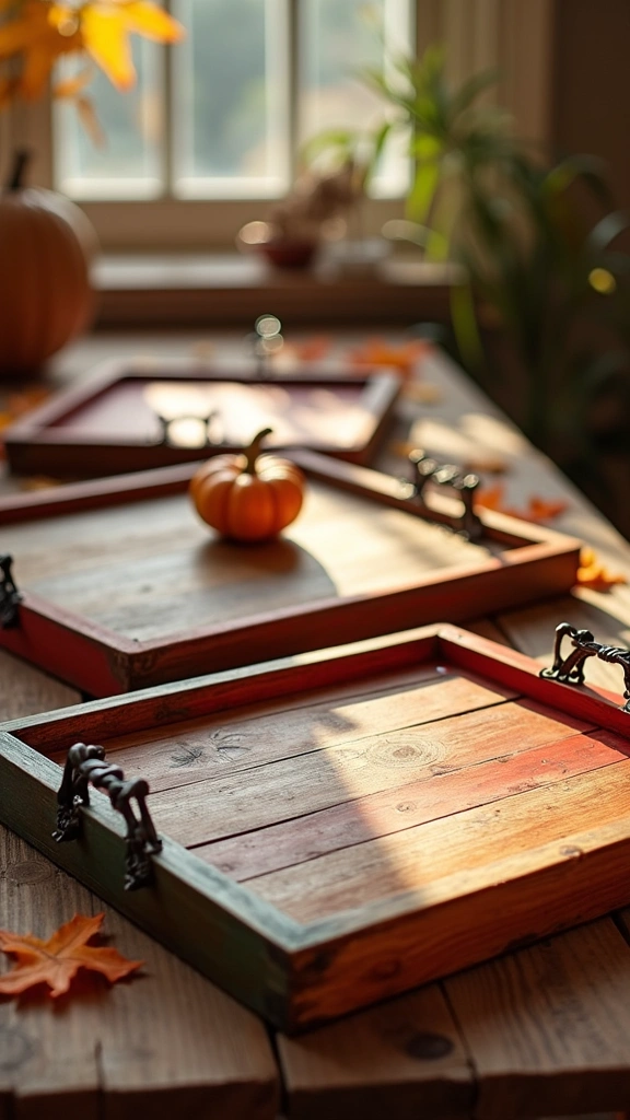 Handcrafted Serving Trays