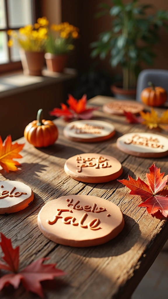 Clay Sayings and Plaques