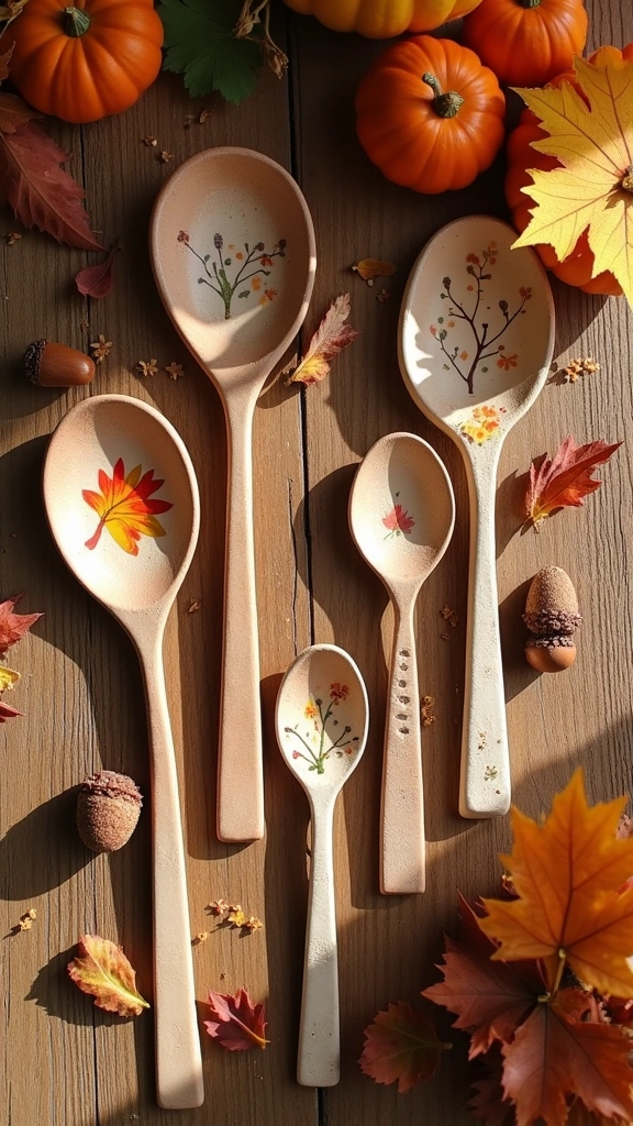 Clay Soup Spoons