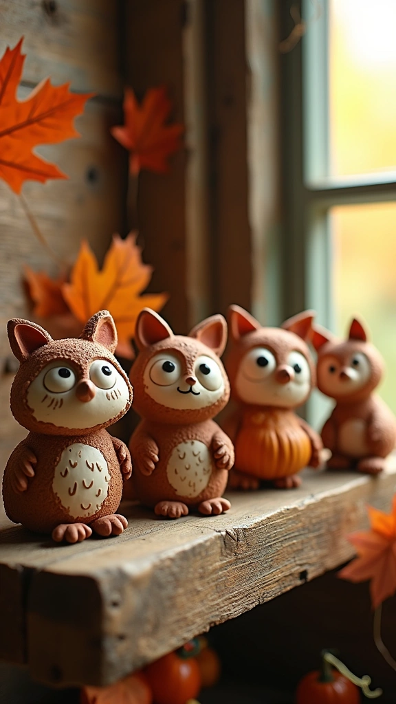 Clay Animal Figurines