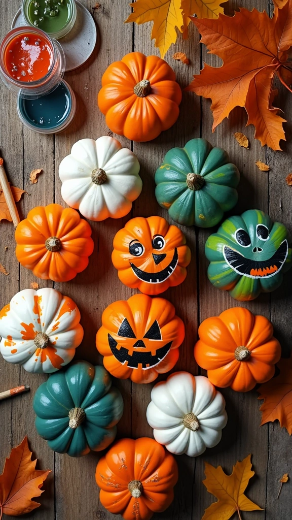Pumpkin Painting Extravaganza