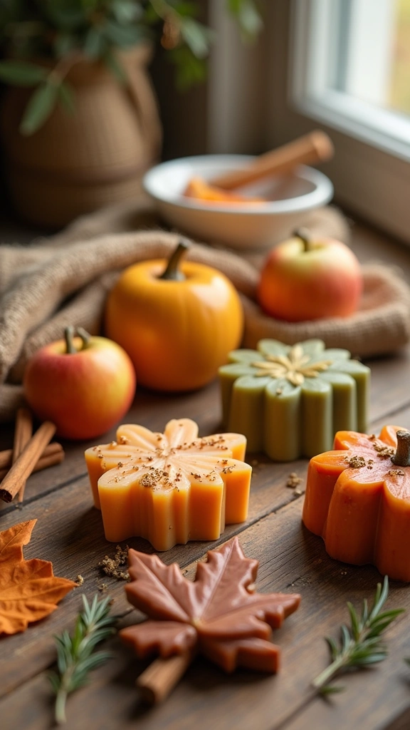 Autumn Themed Soap Making
