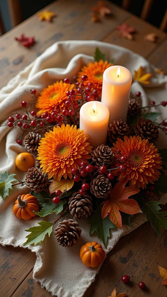 Fall Table Centerpiece
