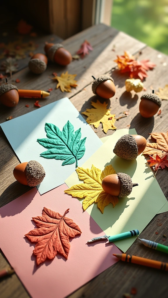 Acorn Rubbings
