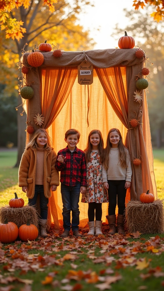 Fall Photo Booth Backdrop