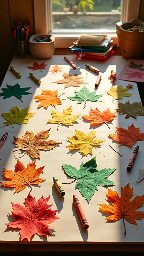 Leaf Rubbings