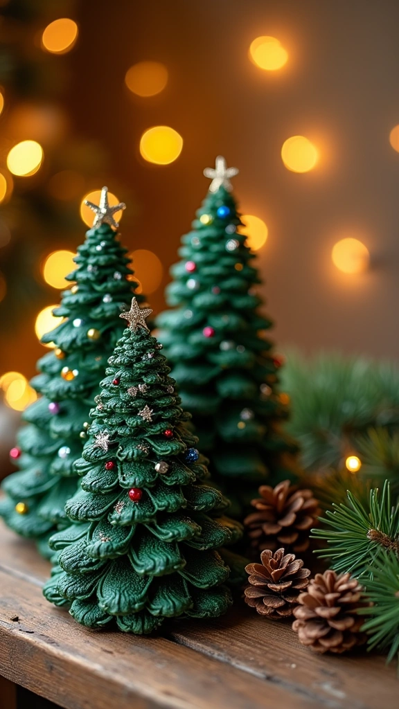 Pine Cone Christmas Trees