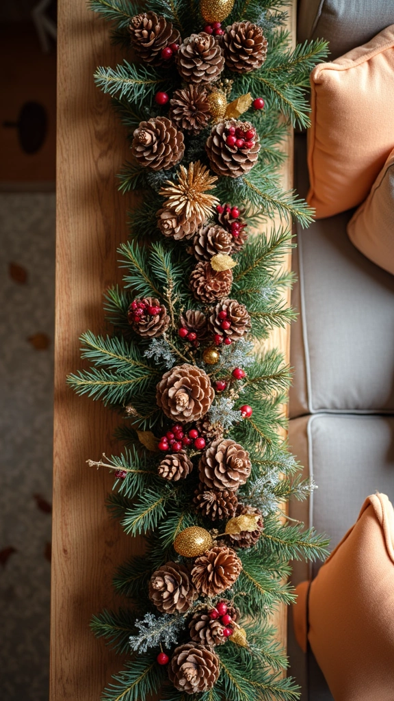 Pine Cone Garland