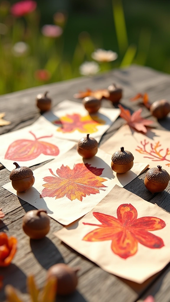 Acorn Painting