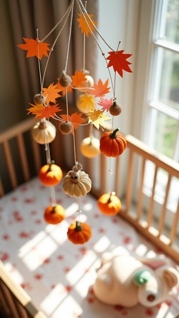 Fall-Themed Mobile