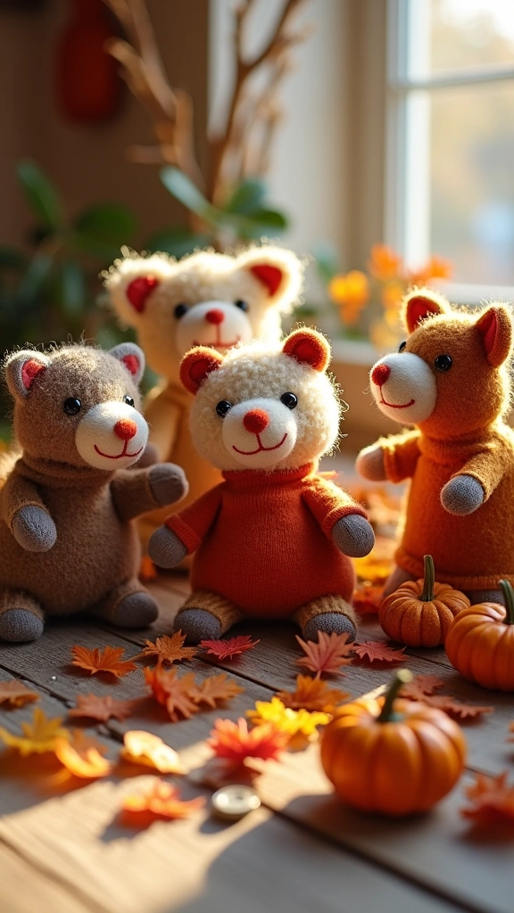 Warm Woolly Sock Puppets