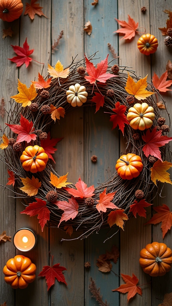 Wreath it Up: DIY Autumn Wreath