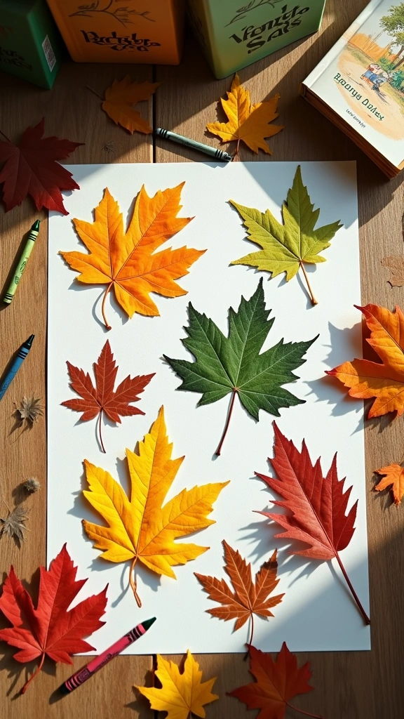 Leaf Rubbings