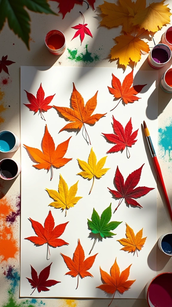 Painted Leaves
