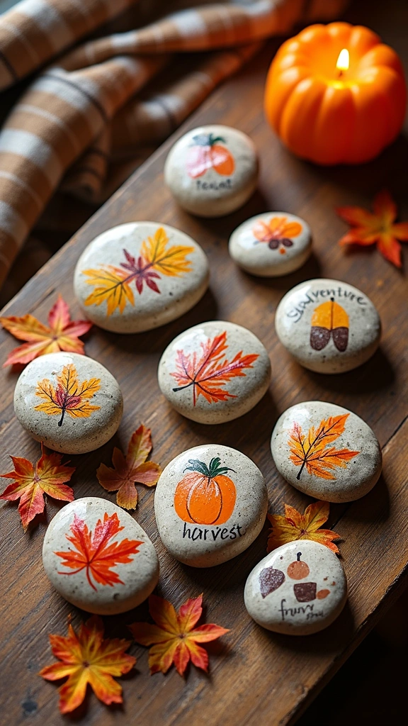 Fall Story Stones
