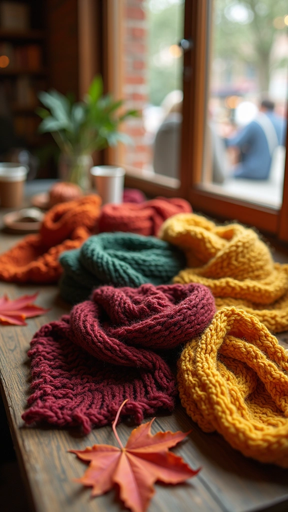 Cozy Knit Scarves