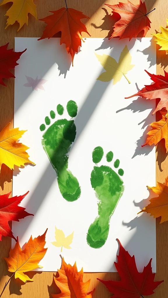Leafy Footprints